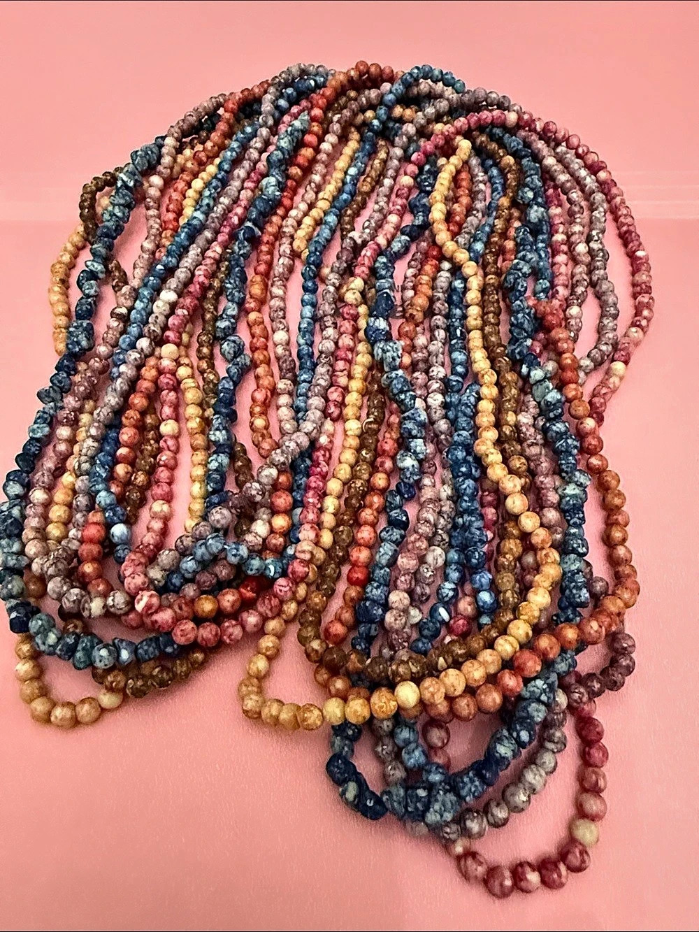 8 Semi-Precious Gemstone Strands